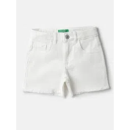 United Colors of Benetton Girls White Shorts-picture-33