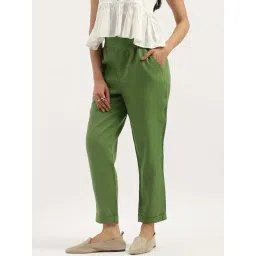 United Colors of Benetton Green Casual Trousers-picture-29