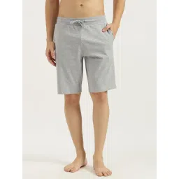United Colors of Benetton Grey Cotton Regular Fit Shorts-picture-38