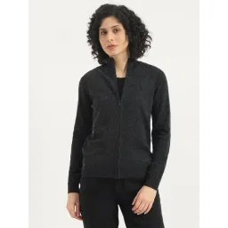 United Colors Of Benetton Grey Regular Fit Cardigan-picture-31