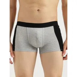 United Colors of Benetton Grey Regular Fit Colour Block Trunks-picture-20