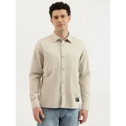 United Colors of Benetton Grey Regular Fit Shirt-picture-34