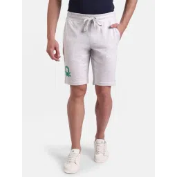 United Colors of Benetton Grey Regular Fit Shorts-picture-25