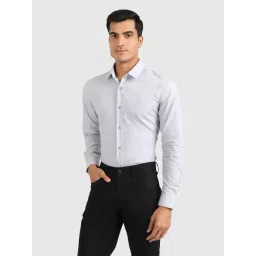 United Colors of Benetton Grey Slim Fit Shirt-picture-43