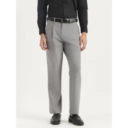 United Colors Of Benetton Grey Straight Fit Trousers-picture-31