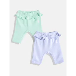 United Colors of Benetton Infant Girls Pack of 2 Pure Cotton Leggings-picture-44