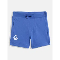 United Colors of Benetton Kids Boys Brand Logo Printed Knee Length Shorts-picture-33