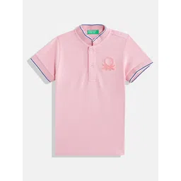 United Colors of Benetton Kids Boys Henley Neck T-Shirt-picture-46