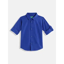 United Colors of Benetton Kids Boys Pure Cotton Casual Shirt-picture-52