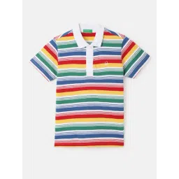 United Colors of Benetton Kids Multicolor Striped Polo T-Shirt-picture-33