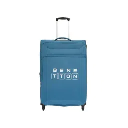 United Colors Of Benetton Macau Blue Printed Soft Large Trolley Bag - 78 Cms-picture-20