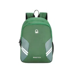 United Colors of Benetton Magnus 30 Ltrs Green Medium Laptop Backpack-picture-38