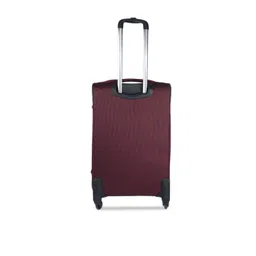 United Colors of Benetton Maroon Medium Trolley Bag image 5