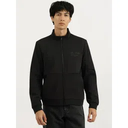 United Colors of Benetton Men Brand Logo Sporty Jacket with Embroidered-picture-24