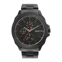 United Colors of Benetton Men Brass Dial & Bracelet Style Straps Analogue Watch UWUCG1703-picture-41