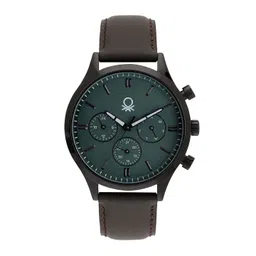 United Colors of Benetton Men Brass Dial & Leather Straps Analogue Watch UWUCG0004-picture-20
