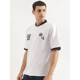 United Colors of Benetton Men Opaque Printed Casual Shirt image 3