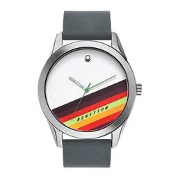 United Colors of Benetton Men Printed Dial & Silicon Straps Analogue Watch UWUCG0204-picture-31