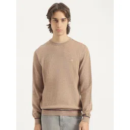 United Colors of Benetton Men Ribbed Woollen Regular Fit Pullover-picture-17