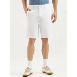 United Colors of Benetton Men Slim Fit Mid-Rise Chino Shorts-picture-24