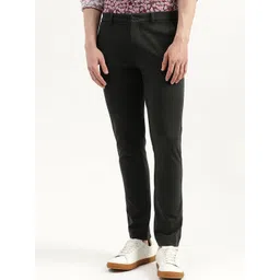 United Colors of Benetton Men Solid Slim Fit Trousers-picture-25