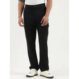 United Colors of Benetton Men Straight Fit Easy Wash Cargos Trousers-picture-42
