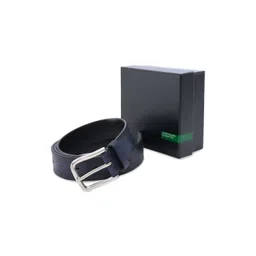 United Colors of Benetton Men Textured Leather Belt-picture-26