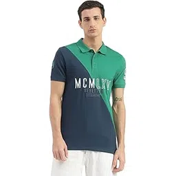 united colors of benetton Men's Solid Regular Fit Polo Shirt-picture-36