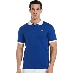 united colors of benetton Men's Solid Regular Fit Polo Shirt-picture-55