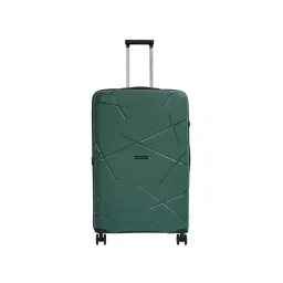 United Colors of Benetton Moonstone Green Textured Hard Large Trolley Bag - 78 Cm-picture-45