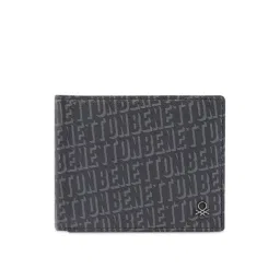 United Colors of Benetton Owens Black Casual Leather Bi-Fold Wallet For Men-picture-48