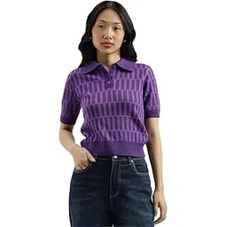 united colors of benetton Polo Neck Textured T-Shirt-picture-42