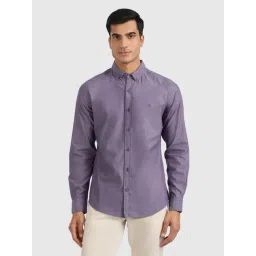 United Colors of Benetton Purple Slim Fit Shirt-picture-26