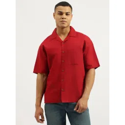 United Colors of Benetton Red Oversized Shirt-picture-39