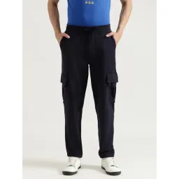 United Colors of Benetton Solid Regular Fit Cargo Pockets Trackpants-picture-18