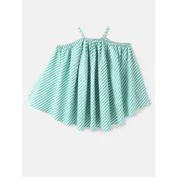 United Colors of Benetton Striped A-Line Cotton Dress-picture-25