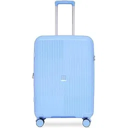 united colors of benetton United Colors of Benneton Check-in Luggage Large - Blue | Hardshell Suitcase| PP Expandable Trolley Bag with Flushed TSA Lock | 360° Spinner Wheels & Telescopic Handle | 76cm | 132L Capacity-picture-15