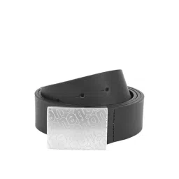 United Colors of Benetton Wallace Black Leather Waist Belt for Men-picture-16