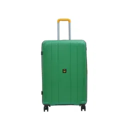 United Colors of Benetton Wayfarer Green Textured Hard Large Trolley Bag - 79 Cm-picture-39