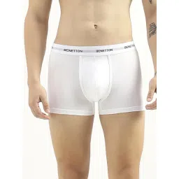 United Colors Of Benetton White Regular Fit Trunks-picture-27