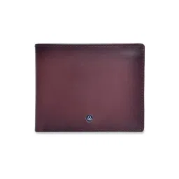 United Colors of Benetton Wine Sligo Leather Bi-Fold Wallet-picture-30