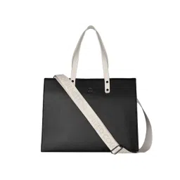 United Colors of Benetton Women Black & Nude Charlote Tote Tote-picture-14