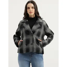 United Colors of Benetton Women Checked Woven Jacket-picture-25