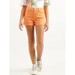 United Colors of Benetton Women High-Rise Shorts-picture-25