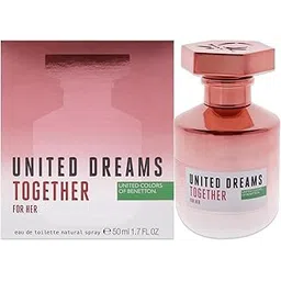 UNITED COLORS OF BENETTON Women Together For Her Floral Eau De Toilette, 50 Ml-picture-15