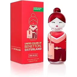 UNITED COLORS OF BENETTON Women Sisterland Red Rose Eau De Toilette 80Ml-picture-39