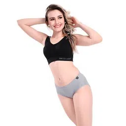 united lady Women Logo Print Seamless Pantie-picture-29