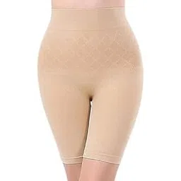 unitrust Women's High Waist Shapewear Shorts – Tummy Control, Invisible Under Dress, Body Shaper for Waist 30-39 Inch-picture-52