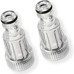Universal 3/4" Crystal Clear Filter for High-Pressure Washer Inlet Water Filter Connector Nipple/Nozzle Accessory (Pack of 2)-picture-18
