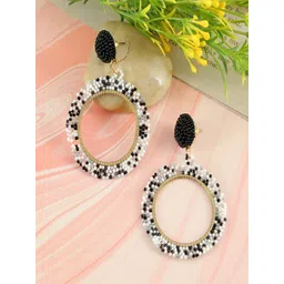 UNIVERSITY TRENDZ Classic Beaded Drop Earrings-picture-31
